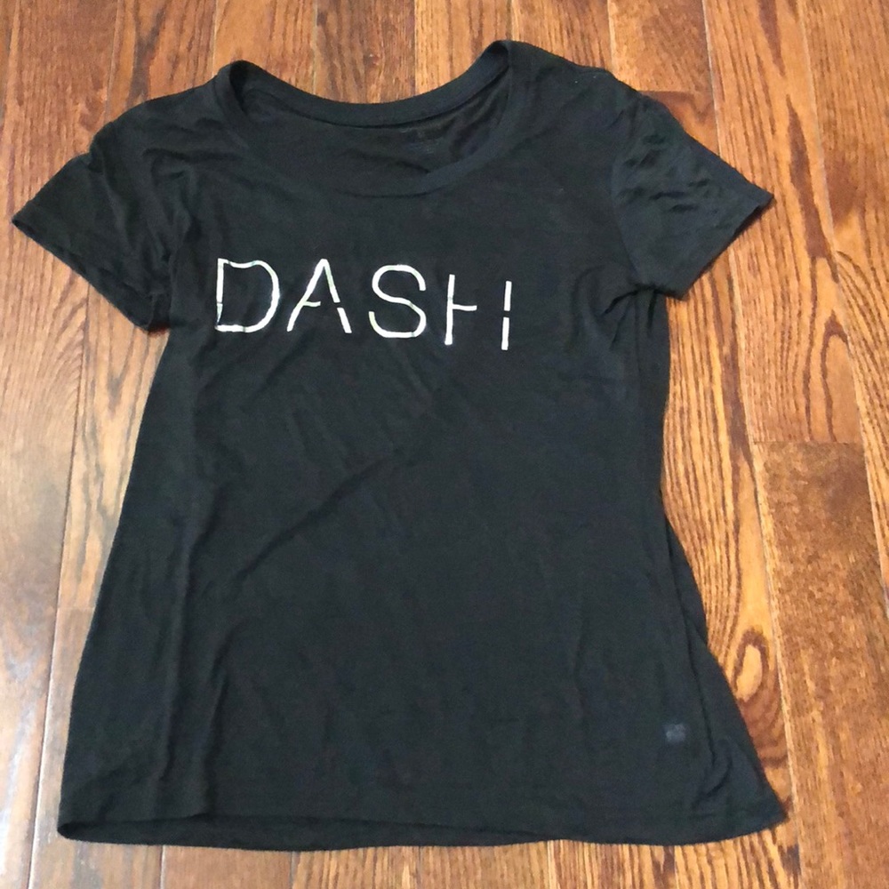 Black logo DASH tee by the Kardashians